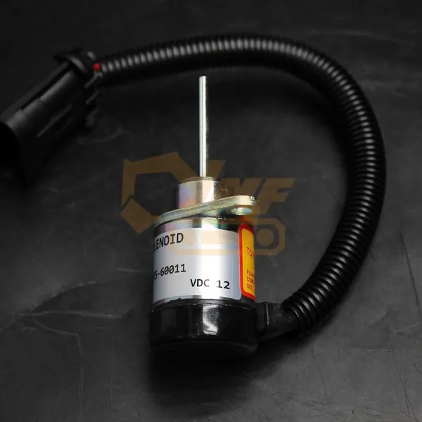 Kubota V2203 12V Engine Stop Solenoid 1G925-60011 1503ES-12A5UC4S 1503ES-24A5UC4S photo-6