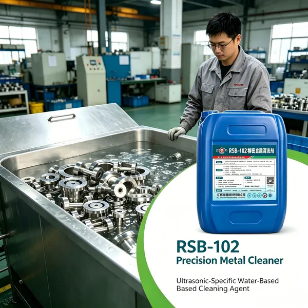 Water Based Precision Metal Cleaner Low Foam Fast Dissolving No Residue Eco Safe For Precision Hardware Parts OEM ODM photo-4