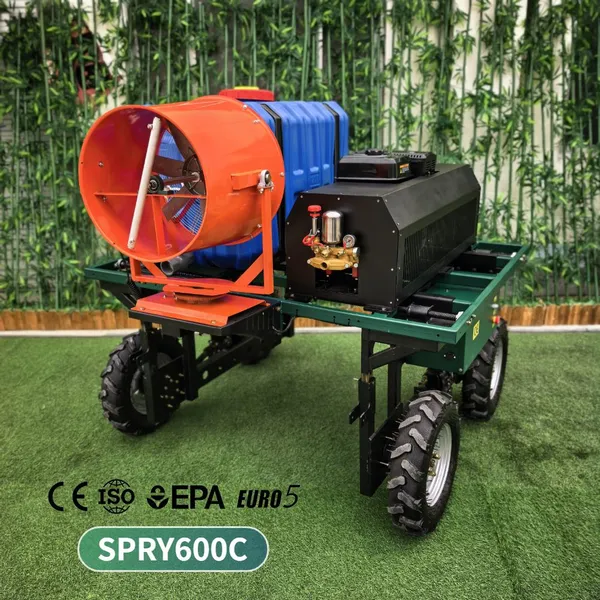 Sprayer Machine Agriculture Robot 70V 8kW Generator Gasoline Engine Type Spraying Machine photo-2