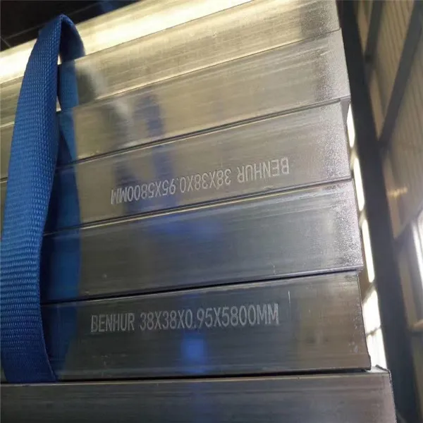 Customized Sizes Gi Pipe Round and Square Galvanized Rectangular Tube 20*40 40*80 50*100 Emt Pipe 6m Length photo-3