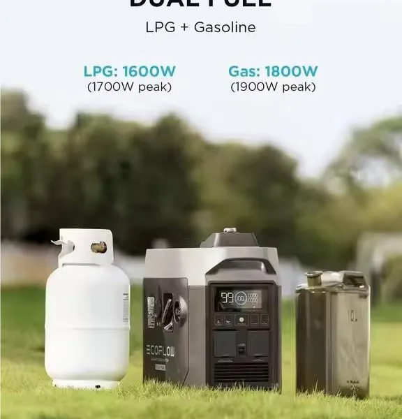 Generator Cerdas EcoFlow Berkapasitas Tinggi 220V Dual Fuel, Tenaga Gas Cair Dan Panel Surya, Cadangan Daya Darurat Dengan Remote photo-5