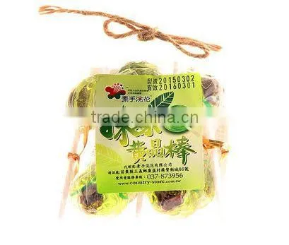 New Flavor Matcha Candy Added Plum Sweet Lollipop photo-2