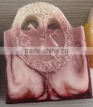Natural Rose Loofah Soap