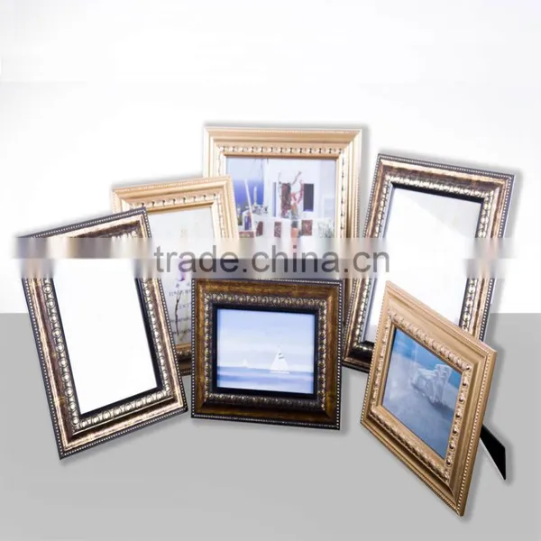 JC Antique Beautiful Decorative Plastic Photo Frame