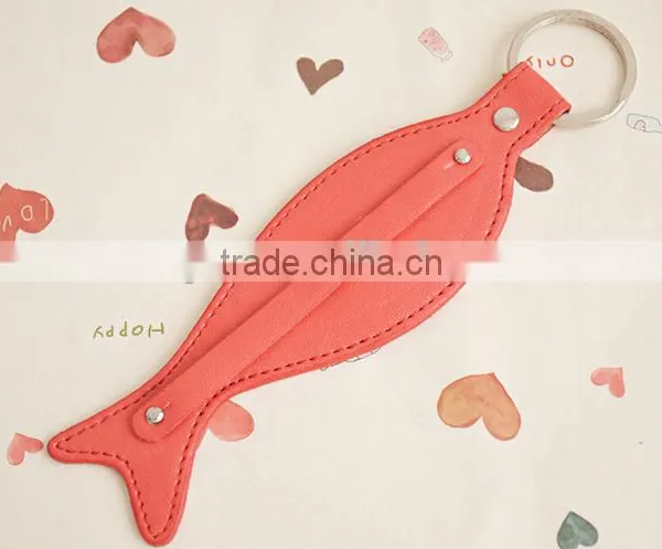 Welcome Order Factory Wholesale Travel Car Key Ring Leather Tag photo-3