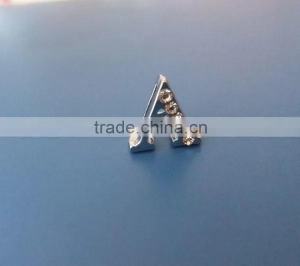 Compet Wholesale DIY 8mm Rhinestone Slider Letter Charms photo-2