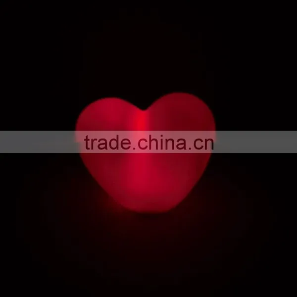 Plastic Red Heart Shaped Led Lights Led Christmas Heart Shaped Lights photo-5