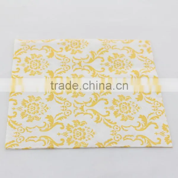 Wedding Decoration Floral Paper Napkins Vintage Deco Napkins for Wedding Event Holiday photo-5