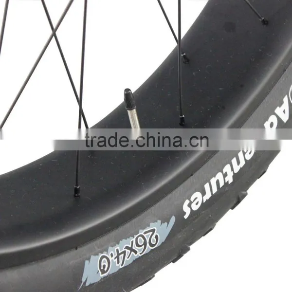 Carbon Fat Sand Snow Bike Complete Fatbike UD Matt With Fat Fork 150mm photo-3