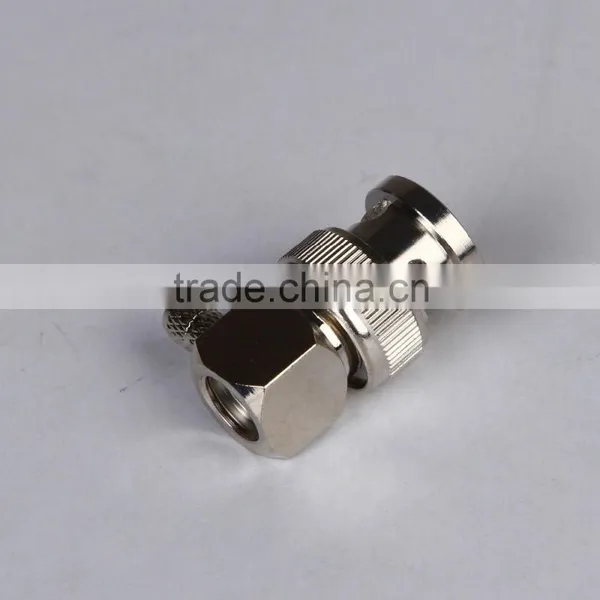 Right Angle Amphenol BNC Male Connector for RG58 RG142 Cable photo-3
