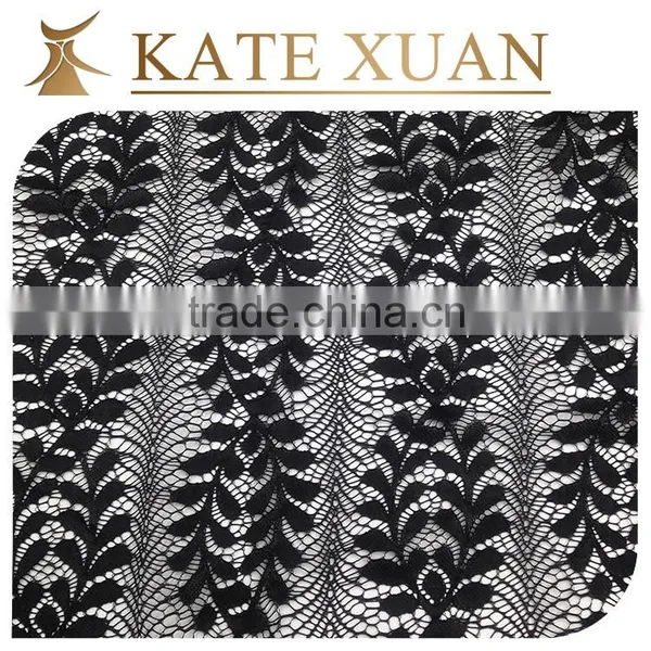 Cheap Pink Cotton Chemical Lace Embroidery Fabric photo-4