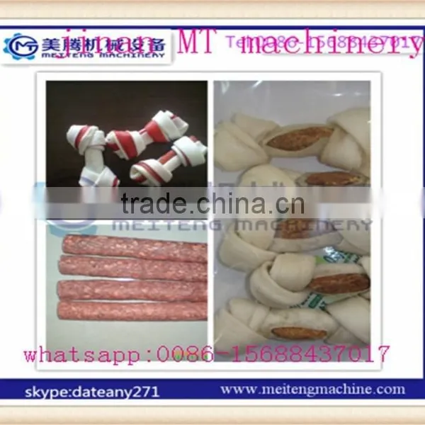 Double Color Pet Treats Processing Line/Pet Chewing Machine photo-4