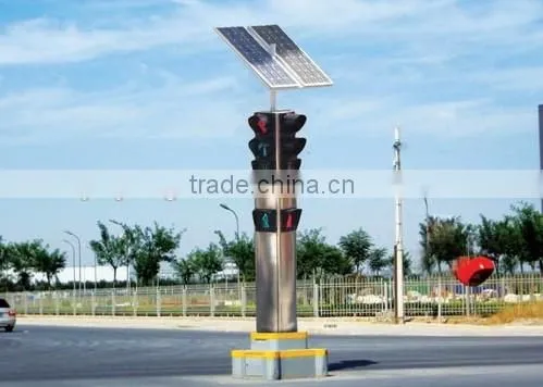 SATE 24H Working Solar Traffic Light photo-3