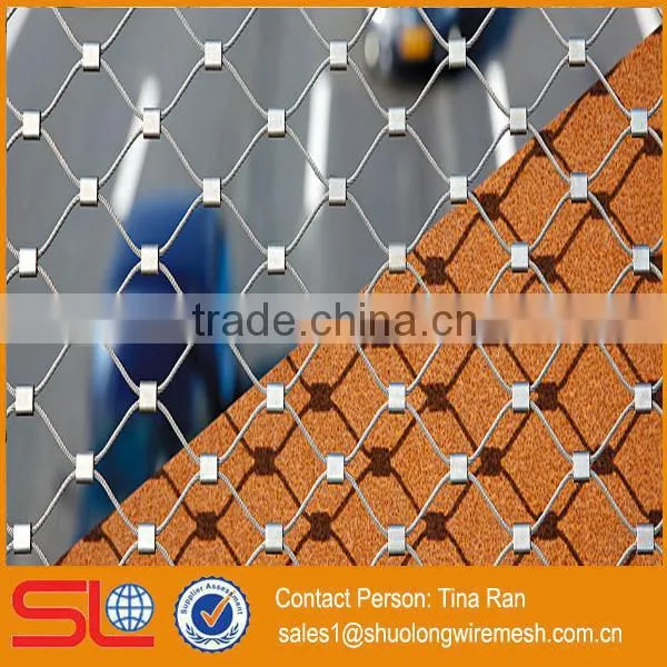 2mmx50mm Decoration Mesh From Stainless Steel Rope Mesh photo-2