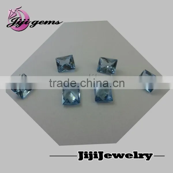 Fashionable Shining Artificial Blue Spinel Stones
