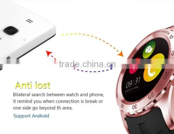 Hot Selling KW08 Long Time Standby Wireless Magnet Absorb and Cable Wired Charge Smart Watch With CE photo-3