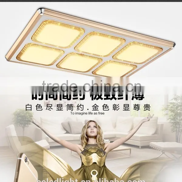 Aluminum Alloy Frame Lighting China Led Ceiling Acrylic Ceiling Lamp photo-3