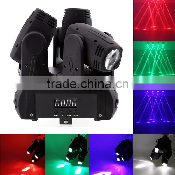 3*10W Beam LED Mini Moving Head Light 3 Heads Beam Stage Light photo-6