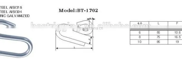 New China Products For Sale Steel Electric Galvanized U Hook Cheap Price High Quality photo-2