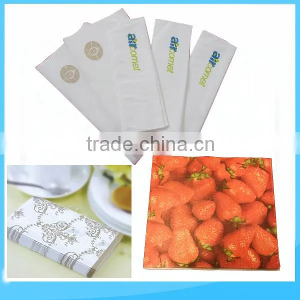 Custom Made Colorful Paper Cocktail Napkins Table Napkin Weding Napkin photo-4