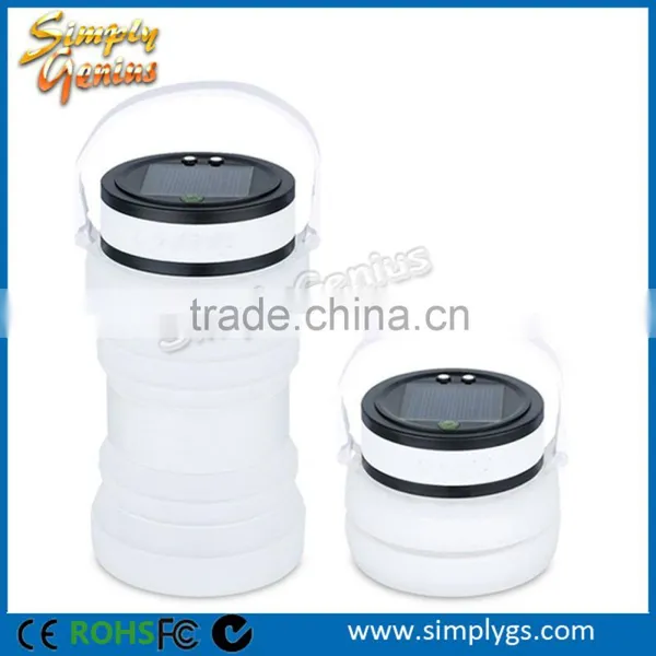 Foldable Solar Garden Light With 3 LED 100 Lumen Max 12 Hours Lighting photo-2
