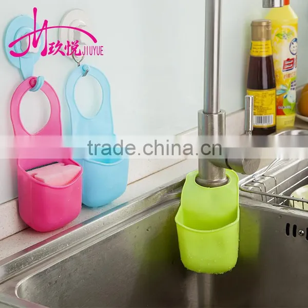 Kitchen Snap Type Sink Shelf/water Tap Multipurpose Storage Bag