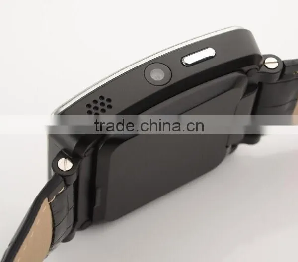 2015 Fashion P1 Capacitive Touch Bluetooth Smart Watch Phone Card Watch With Leather Watchband photo-5