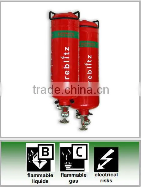 1kg/1.5kg/2kg Clean Agent Gas Automatic Fire Suppression Unit