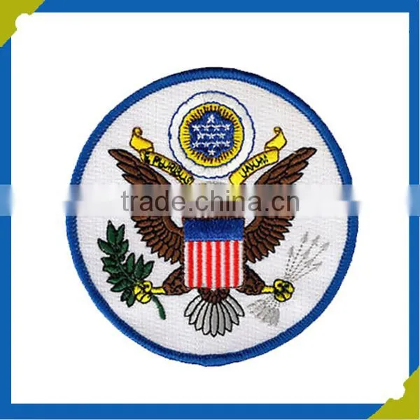 High Quality Sew on Embroidery Letter Patches for Hat photo-4
