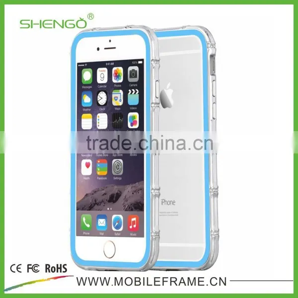 Factory Wholesale Metal Phone Case With TPU for IPhone 6 Plus photo-5