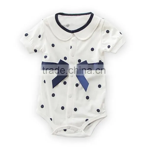 Latest Mickey Embroider Design Cotton Baby Wears