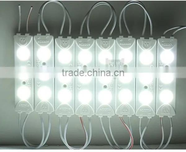 3 Chips 5730 Led Module AC 220V Top Quality Super Bright Beam Angle 160 Degrees CE Rohs AC Led Module Waterproof for KTV Supplier's Choice photo-3