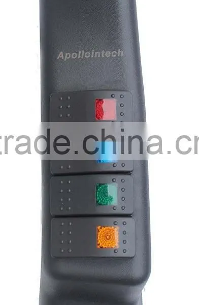 WEIKEN Jeep Wrangler JK 07-16 A Pillar Switches Assembles jk Electrical Switch Light Control Offroad Accessories photo-2