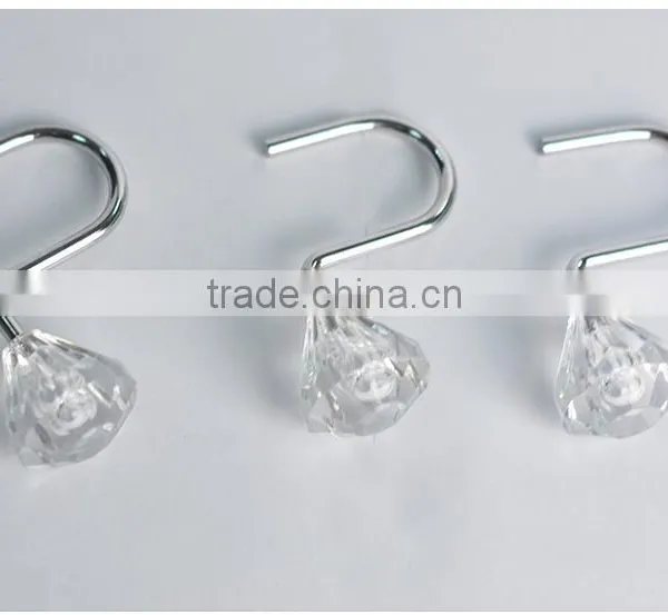 Curtain Hook Curtain Accessories/fancy Curtain Rod Hook, Curtain Rod Accessories, Curtain Pole Fitting on Hot Sale