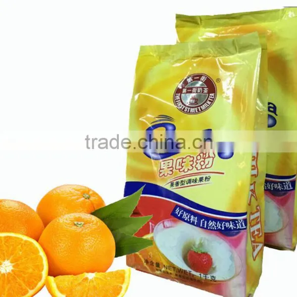 High Quality Bubble Milk Tea Powder of Orange