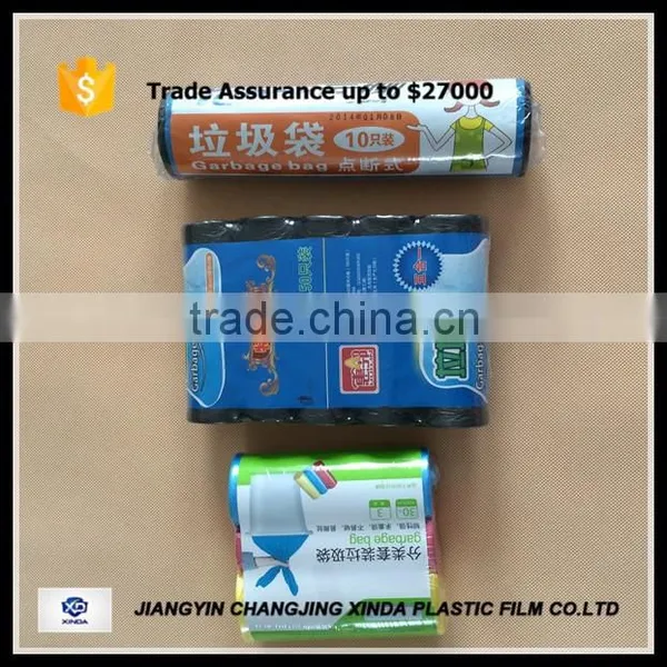 Flat Plastic Regular Duty Garbage White Large Size Bags Eco-friendly Industry Use photo-2