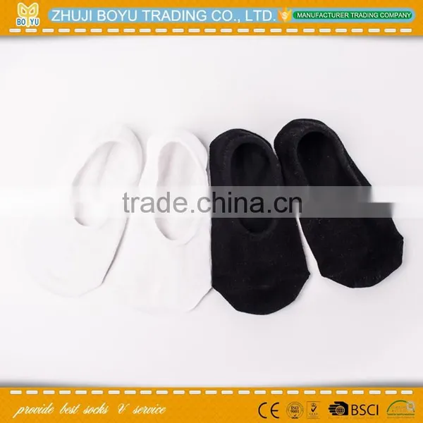 BY-161401High-quality Lady Cotton Socks Adult Soft Invisibility Boat Sock Ship Socks photo-3