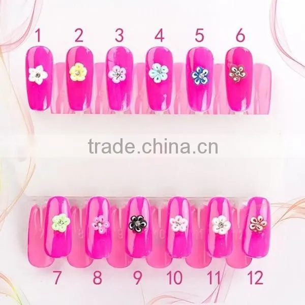 Most Popular Handmade Polymer Clay Nail Art Flower Decoration Nail