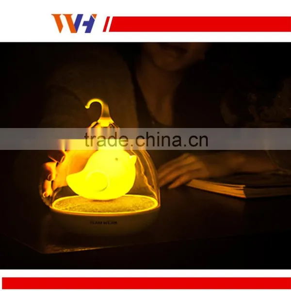 Touch Sensitive Poratble Birdcage Lamp photo-4