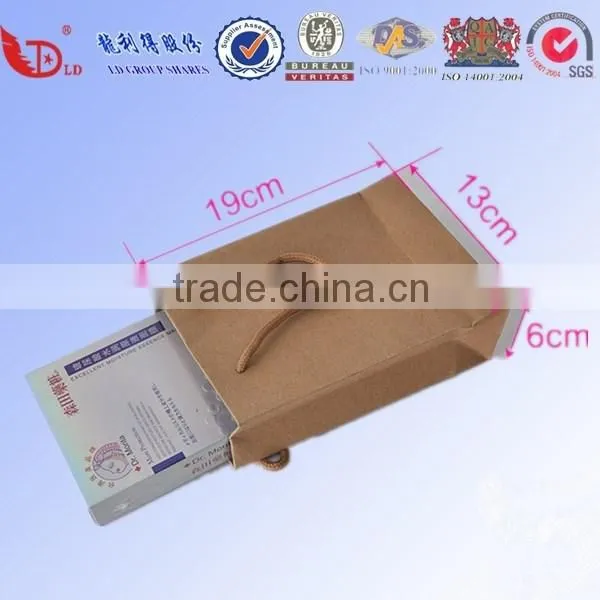 Professional Paper Gift Bags,customized Kraft Paper Bag photo-4