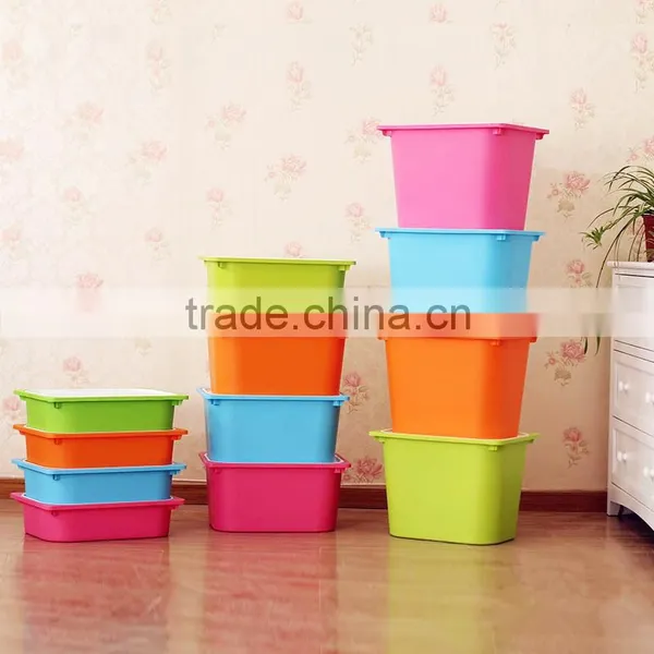 Customied Colorful Plastic Storage Box/Bin From Guangdong China Injection Mould Maker photo-5