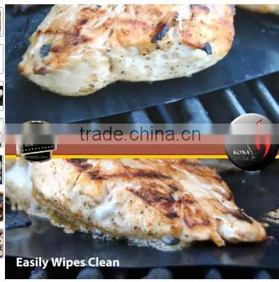 2 Pcs/Set Bake Non Stick Grilling Mats Barbecue Baking Liners BBQ Grill Mat photo-2