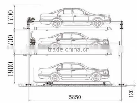 Three Layers Lift-lding Parking System photo-5
