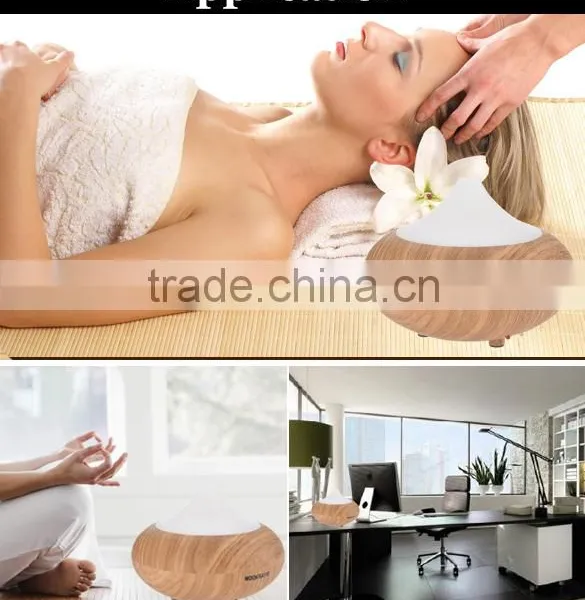 Electric Aromatherapy Essential Oil Diffuser Wood With CE ROHS UL PSE Certification photo-3