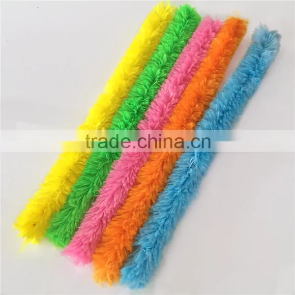 Factory Supply DIY Crafts Jumbo Loopy Fuzzy Pipe Cleaners Chenille Stems Toys for Kids or Wedding Party Decoration photo-4
