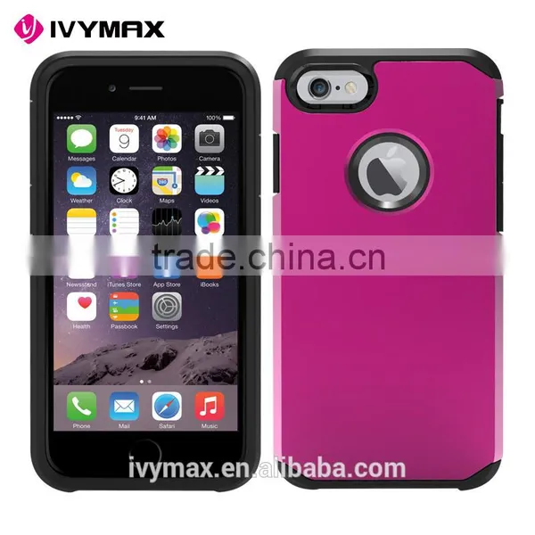 Cell Phone Case Manufacturer Colorful Hybrid Slim Fit Armor Mobile Phone Case for Apple Iphone 7 Supplier's Choice photo-3