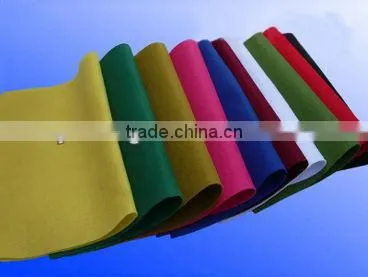 Cheap 100% Nonwoven Needle Polyester Felt