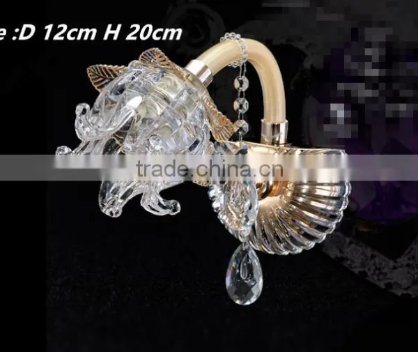 Crystal Living Room Wall Sconces .Crystal Wall Lamp .K9 Crystal Wall Light With 1 Light photo-2