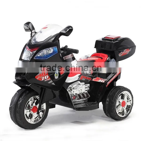 Kid Toy Tricycle Electric Bike, Baby Motorcycle With Remote Control photo-3