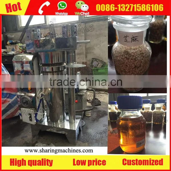 Professional Designed Cold Pressed Sesame Oil Machine for Export photo-4